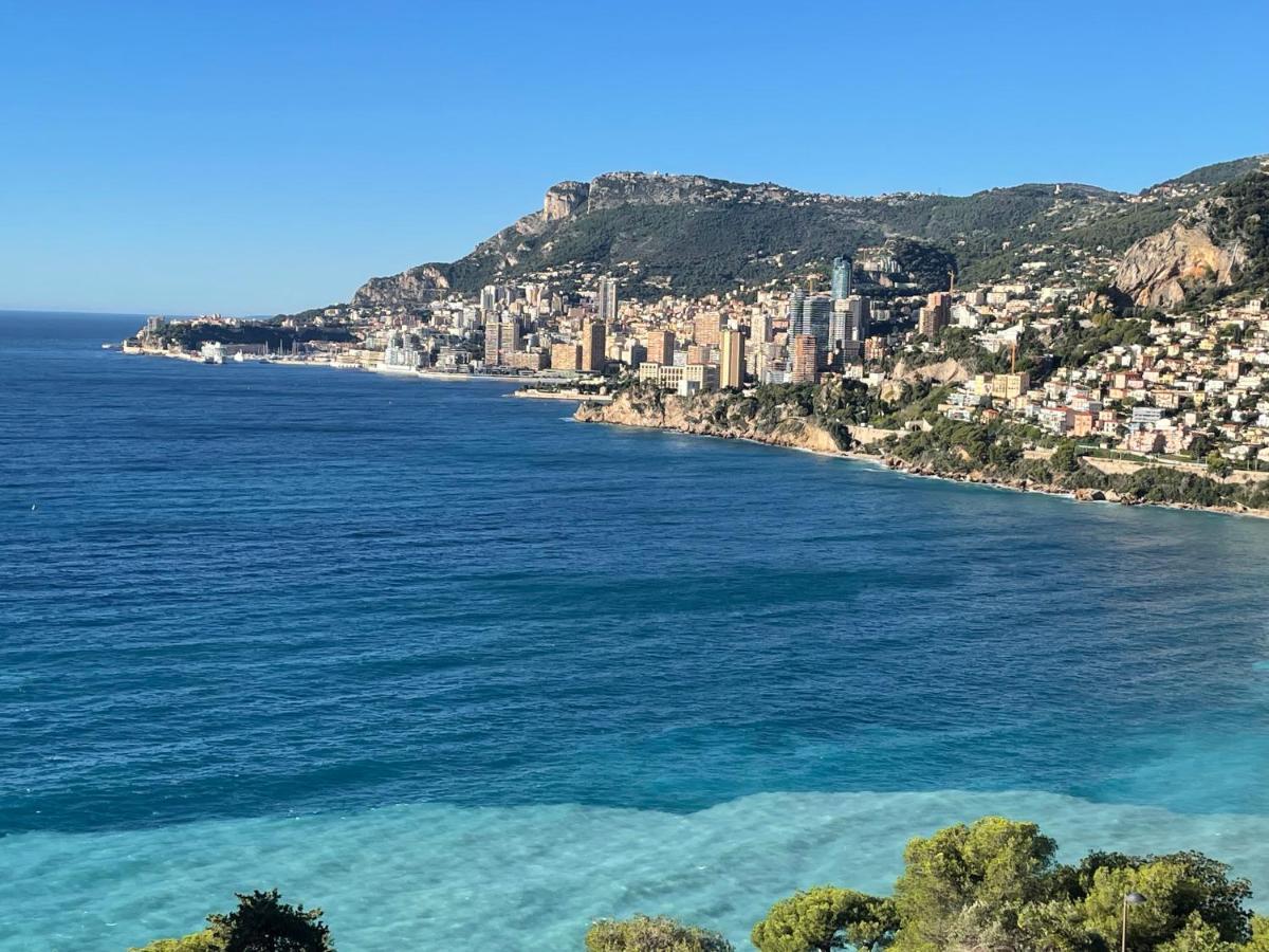 Aux Portes De Monaco Superbe T3 Vue Mer Roquebrune-Cap-Martin Kültér fotó